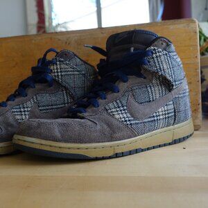Nike Dunk Premium High Tweed US 10 Mens